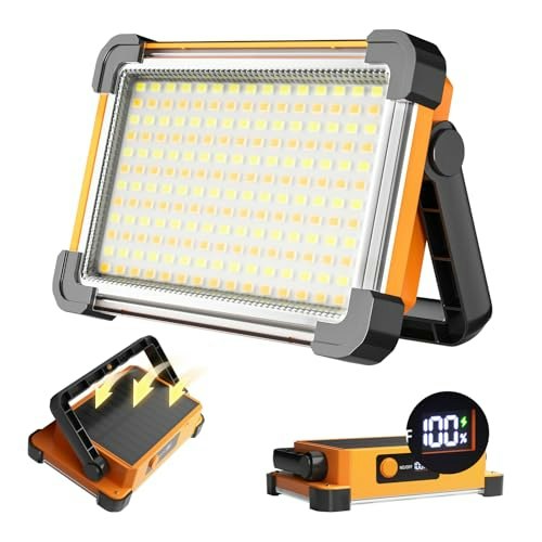 150W Solar Rechargeable LED Portable Flood Light: $14.24 150W Solar Rechargeable LED Portable Flood Light: $14.24