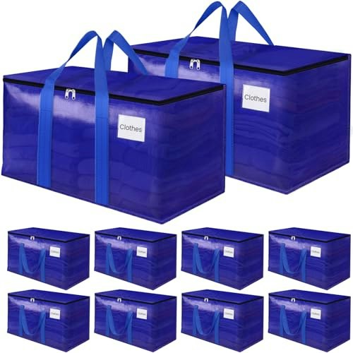 FabSpace Large Moving Storage Bags 8-Pack: $31.99