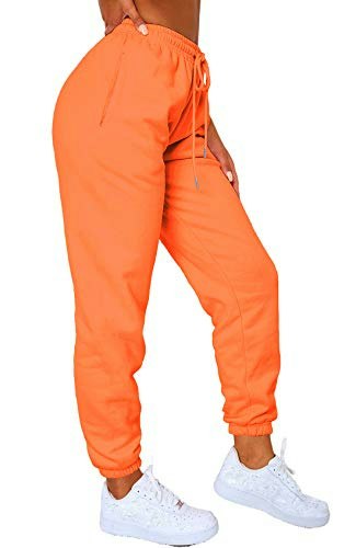 Waitfairy Women's High-Waist Baggy Jogger Sweatpants: $18.99