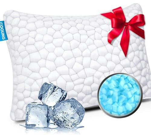 Cooling Shredded Memory Foam King Bed Pillow: $34.18