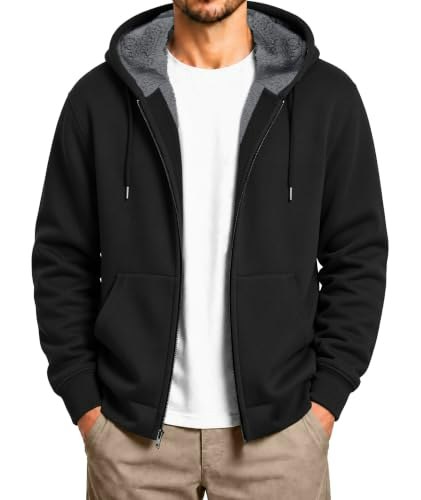 Scodi Men's Zip-Up Heavyweight Fleece Hoodie: $34.18 Scodi Men's Zip-Up Heavyweight Fleece Hoodie: $34.18