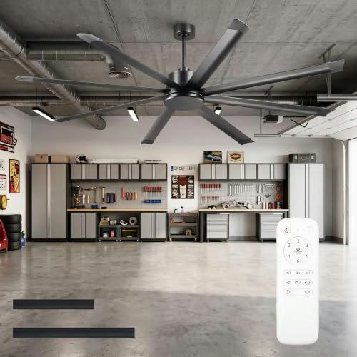84-Inch Industrial Ceiling Fan: $175.20