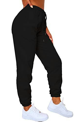 Waitfairy Women's High Waist Baggy Jogger Sweatpants: $18.99