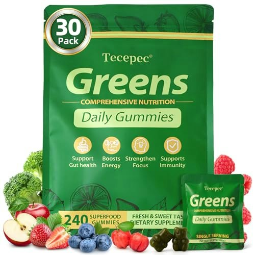 Greens Daily Superfood Multivitamin Gummies 240-Count: $43.99 Greens Daily Superfood Multivitamin Gummies 240-Count: $43.99