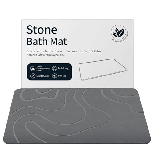 Diatomaceous Earth Stone Bath Mat: $28.48 Diatomaceous Earth Stone Bath Mat: $28.48