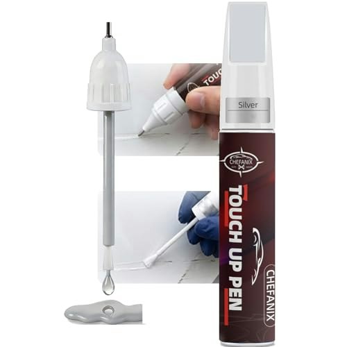 Silver Automotive Touch-Up Paint Pen and Brush: $7.98 Silver Automotive Touch-Up Paint Pen and Brush: $7.98