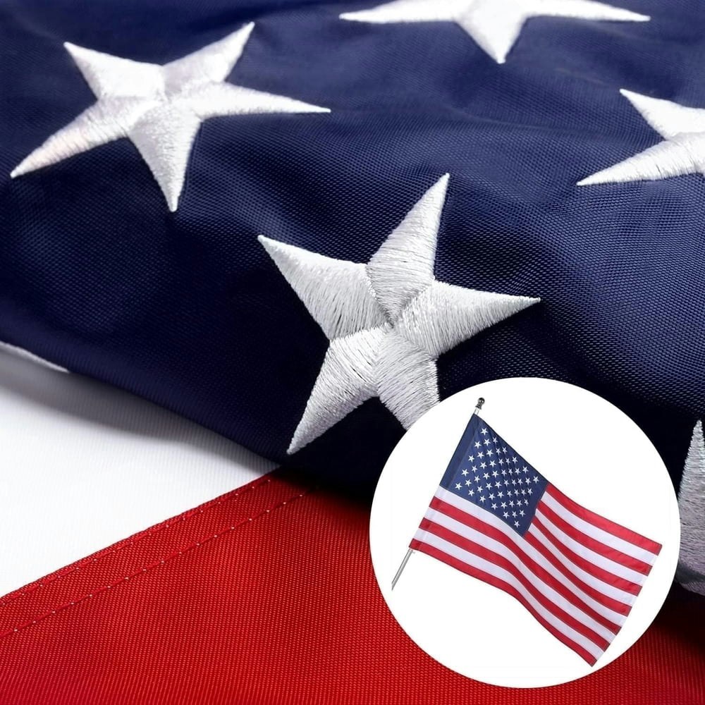 Samerd 3x5-foot USA Flag: $15.63