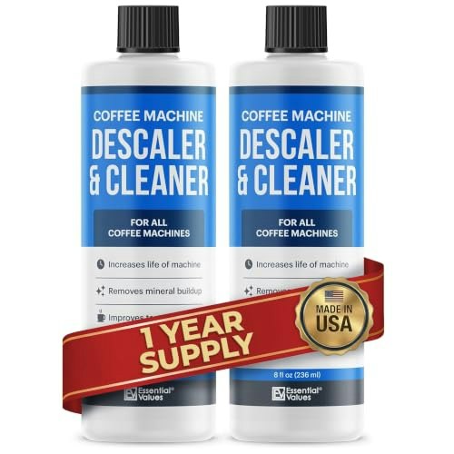 Essential Values Universal Coffee Machine Descaler 4-Pack: $10.39