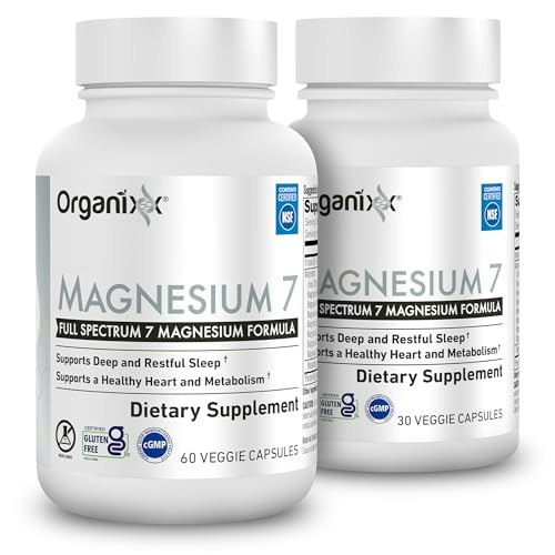 Organixx Magnesium 7 Complex 90-Capsule Bottle: $47.60 Organixx Magnesium 7 Complex 90-Capsule Bottle: $47.60