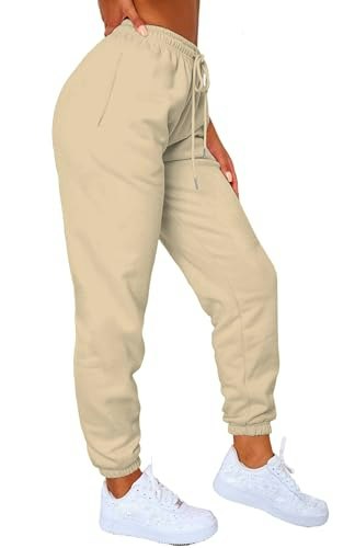 Waitfairy Women's High Waist Baggy Joggers: $22.79