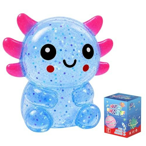 Soft Glitter Squishy Stress Relief Fidget Toy: $7.59