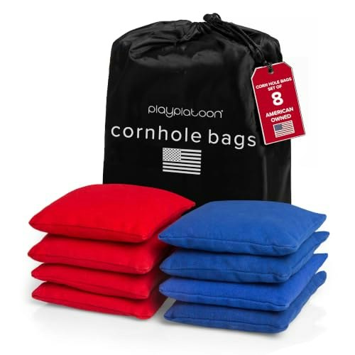 Play Platoon Regulation Cornhole Bags 8-Pack: $18.39