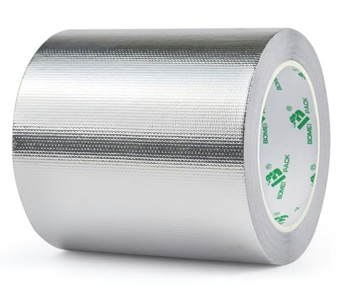 Bomei Pack 5-inch x 66-foot Aluminum Foil Heat Shield Tape: $14.30 Bomei Pack 5-inch x 66-foot Aluminum Foil Heat Shield Tape: $14.30