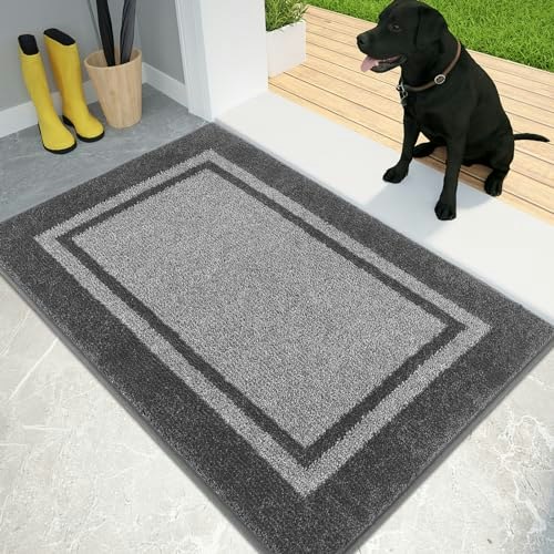 PURRUGS 24" x 36" Dirt Trapping Indoor Door Mat: $29.59
