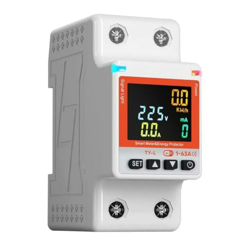 WiFi 63A Smart Circuit Breaker Voltage Protector: $23.99