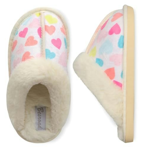 Besroad Kids Faux Fur House Slippers: $18.99