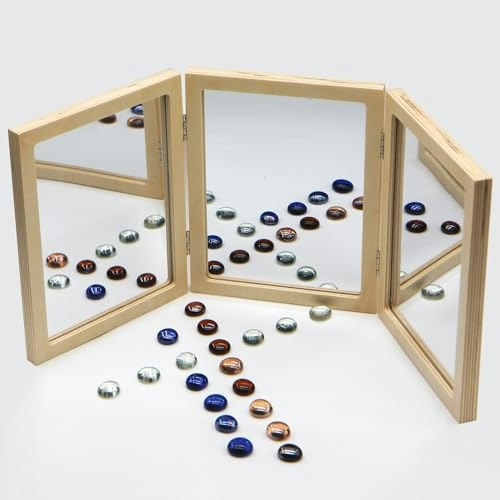 Szreggio Montessori & Reggio 3-Panel Mirror: $23.99