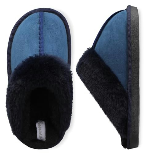Besroad Kids' Faux Fur Memory Foam Slippers: $18.99 Besroad Kids' Faux Fur Memory Foam Slippers: $18.99