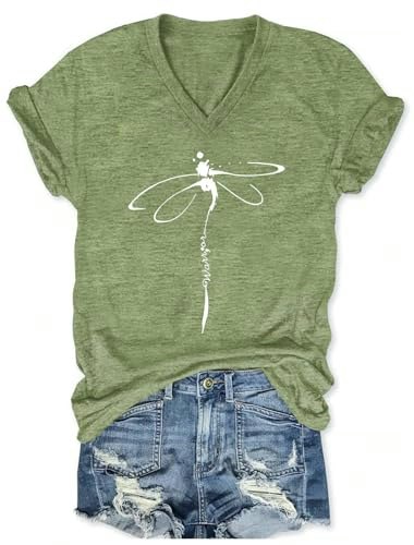 Women's V-Neck Floral Print Short Sleeve T-Shirt: $12.23 Women's V-Neck Floral Print Short Sleeve T-Shirt: $12.23