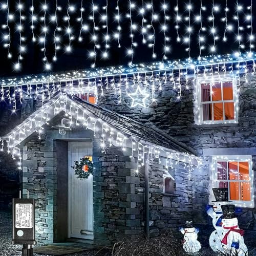 98-Foot 1,216 LED Icicle Lights: $52.79 98-Foot 1,216 LED Icicle Lights: $52.79