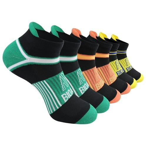 Bioaum Men's Cushioned Ankle Socks 6-Pack: $13.18