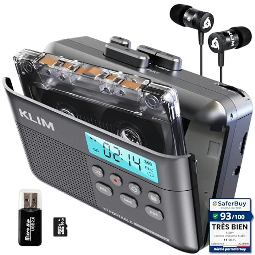 K7 Cassette Tape Player and MP3 Converter: $31.98