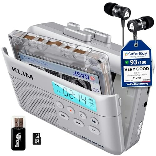 K7 Cassette Player and MP3 Converter 16GB: $33.58 K7 Cassette Player and MP3 Converter 16GB: $33.58