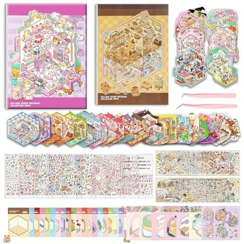 DIY 3D Sticker Scene Book 26-Set: $14.39 DIY 3D Sticker Scene Book 26-Set: $14.39