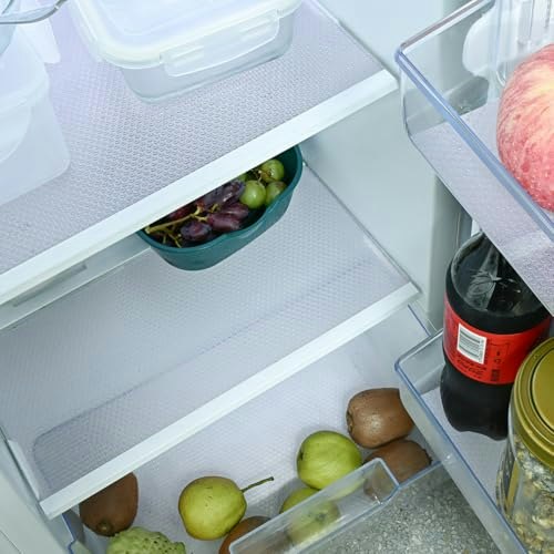 Bopart 17.7" x 11.4" Refrigerator Shelf Liners 12-Pack: $11.18