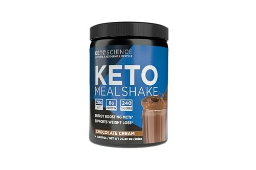 Keto Science Chocolate Keto Shake Powder 14-Serving Tub: $21.59