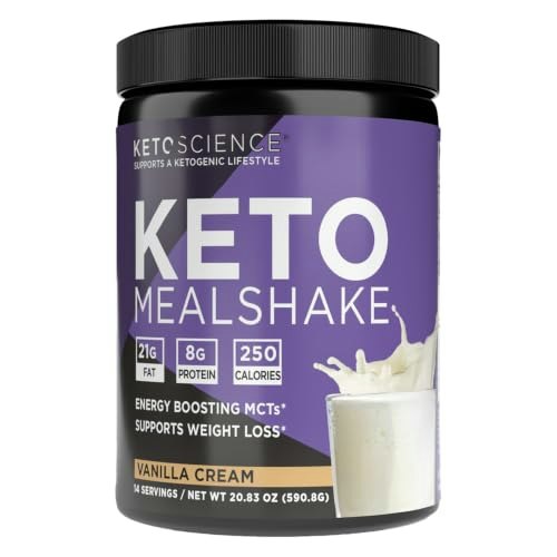 Keto Science Ketogenic Vanilla Meal Shake 20.83-oz. 14-Serving Tub: $21.59 Keto Science Ketogenic Vanilla Meal Shake 20.83-oz. 14-Serving Tub: $21.59