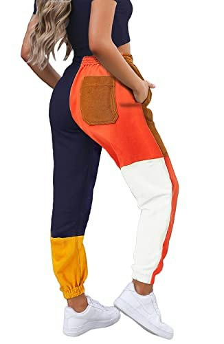 Waitfairy Women's High-Waist Baggy Joggers: $18.99 Waitfairy Women's High-Waist Baggy Joggers: $18.99