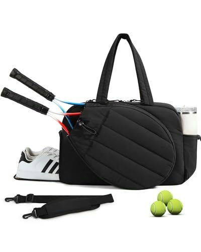 Bagsmart Quilted Tennis and Pickleball Laptop Backpack: $23.93