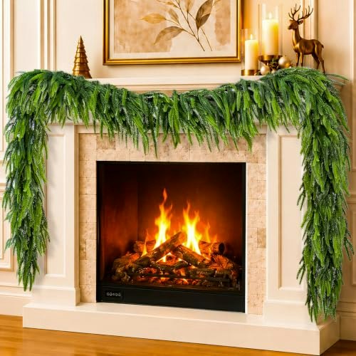 6-Foot Norfolk Pine Christmas Garland 2-Pack: $23.99 6-Foot Norfolk Pine Christmas Garland 2-Pack: $23.99
