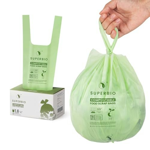 Superbio 1.6-Gallon Compostable Food Scrap Bags: $11.16 Superbio 1.6-Gallon Compostable Food Scrap Bags: $11.16