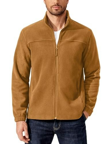 Coofandy Men's Full Zip Fleece Jacket: $29.58 Coofandy Men's Full Zip Fleece Jacket: $29.58