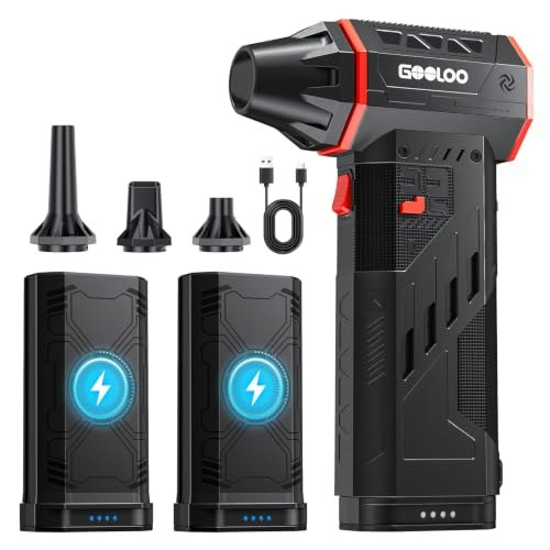 Gooloo F5 Compressed Air Duster with 2 Batteries: $79.99 Gooloo F5 Compressed Air Duster with 2 Batteries: $79.99