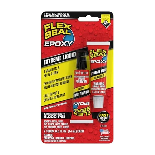 Flex Seal Epoxy Extreme Liquid Waterproof Adhesive 2-Pack: $7.99 Flex Seal Epoxy Extreme Liquid Waterproof Adhesive 2-Pack: $7.99