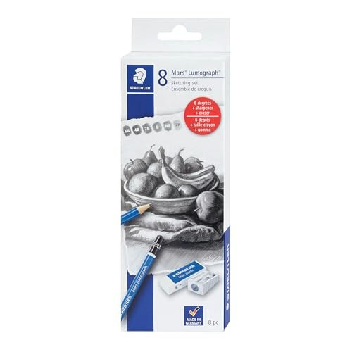 Staedtler Mars Lumograph Sketching Set: $8.34 Staedtler Mars Lumograph Sketching Set: $8.34