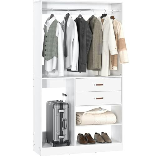 Armocity 40-Inch Freestanding Closet System: $161.49 Armocity 40-Inch Freestanding Closet System: $161.49