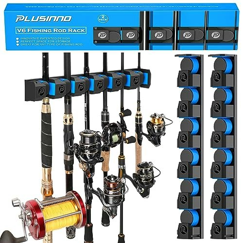 Plusinno V6 Vertical Fishing Rod Holder: $25.61 Plusinno V6 Vertical Fishing Rod Holder: $25.61