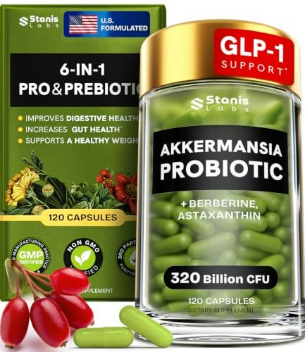Akkermansia Muciniphila Probiotic 320-Billion CFU: $19.76