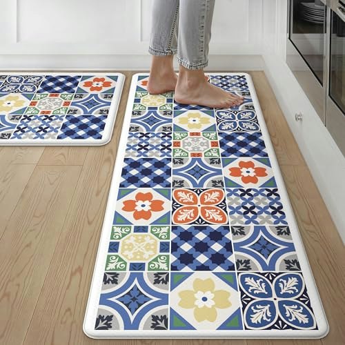 Genimo Anti-Fatigue Kitchen Mat 2-Pack: $15.37 Genimo Anti-Fatigue Kitchen Mat 2-Pack: $15.37