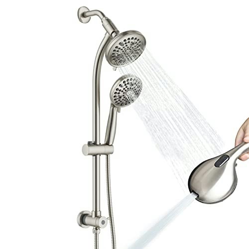 82-Mode 3-Way Shower Head Combo with 25.75-inch Slide Bar: $59.19 82-Mode 3-Way Shower Head Combo with 25.75-inch Slide Bar: $59.19