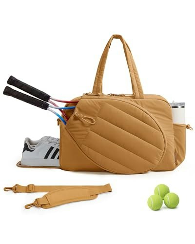 Bagsmart Quilted Tennis and Pickleball Laptop Backpack: $23.74