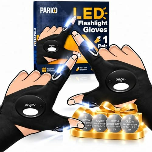 Parigo LED Flashlight Gloves: $13.59 Parigo LED Flashlight Gloves: $13.59