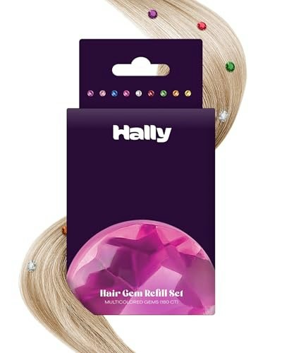 Hally Hair Gems Pen Refill Set 180-Piece: $15.99