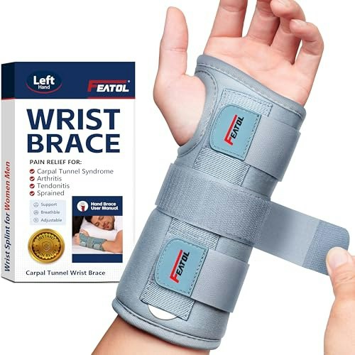 Featol Carpal Tunnel Wrist Brace: $17.59 Featol Carpal Tunnel Wrist Brace: $17.59