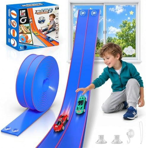 Taemvv 15-Foot Flexible Race Track Set: $28.49 Taemvv 15-Foot Flexible Race Track Set: $28.49
