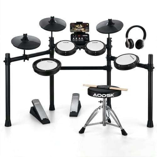 Aodsk Electronic Mesh Drum Set: $183.99 Aodsk Electronic Mesh Drum Set: $183.99